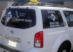 APC Communications company vehicle